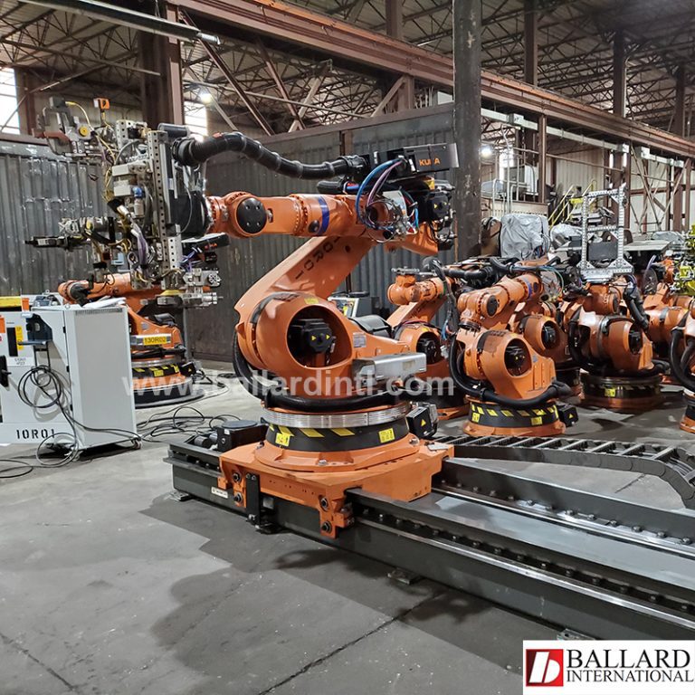 Kuka Kr Robot W Kl Meter Linear Rail Ballard International