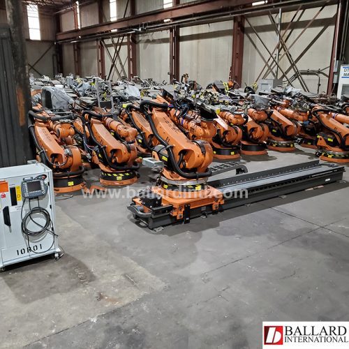 Kuka Kr Robot W Kl Meter Linear Rail Ballard International