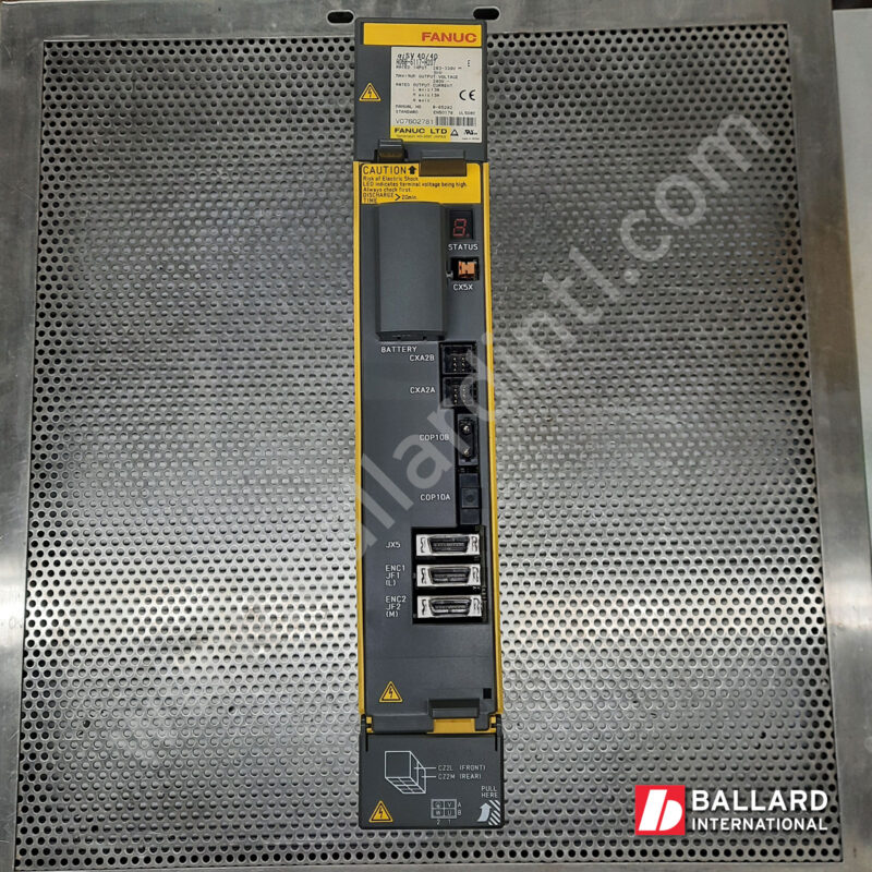 A06B-6117-H207 Dual Axis/7th Axis Servo Amplifier aiSV 40/40 - R30iA from FANUC