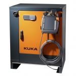Image of a KRC4_KUKA_Controller with smart pad