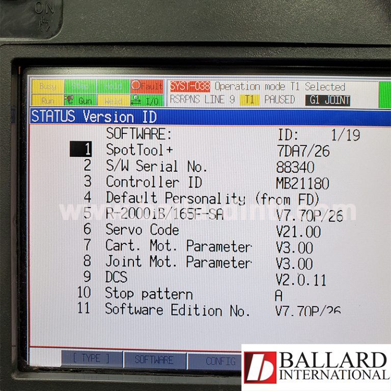 FANUC R-2000iB 165F Robot - Ballard International