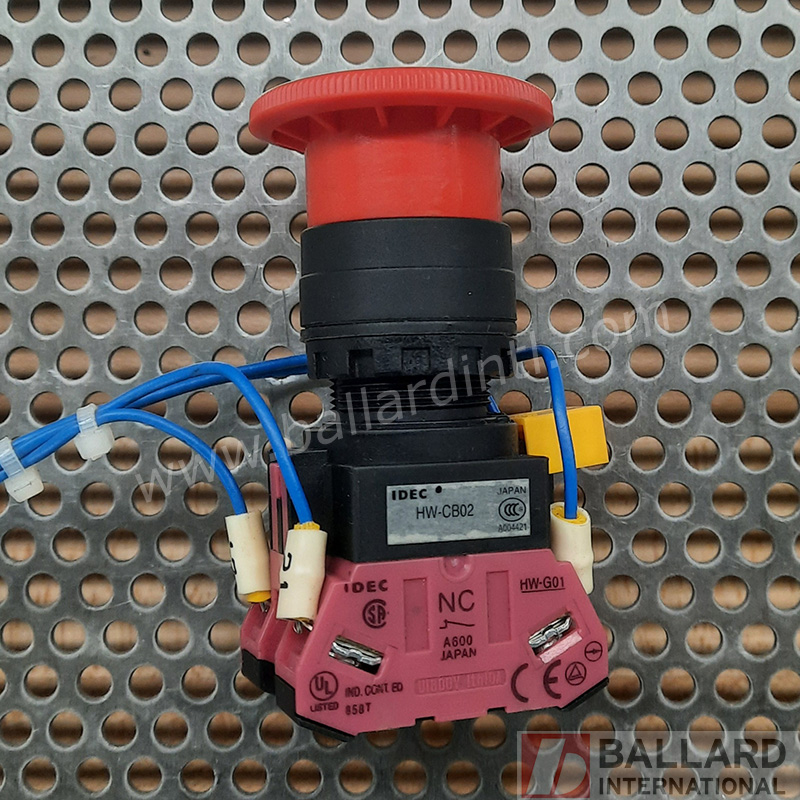 Fanuc A56L-0001-0134#2B E-Stop Switch w/ CRT16 Connector - R30iA
