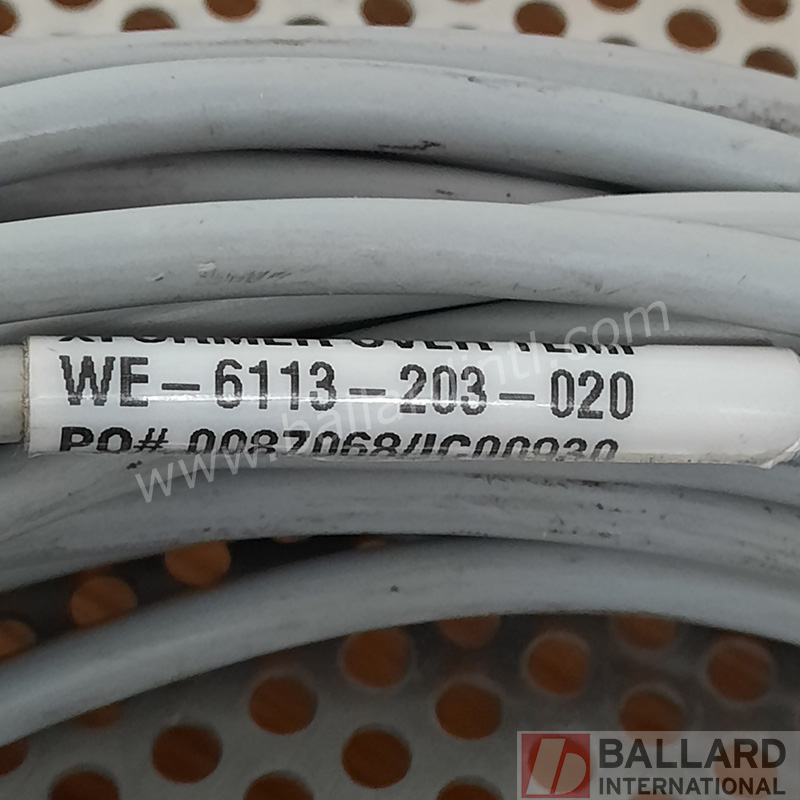 Fanuc WE-6113-203-020 Xformer Over Temp Cable 20m