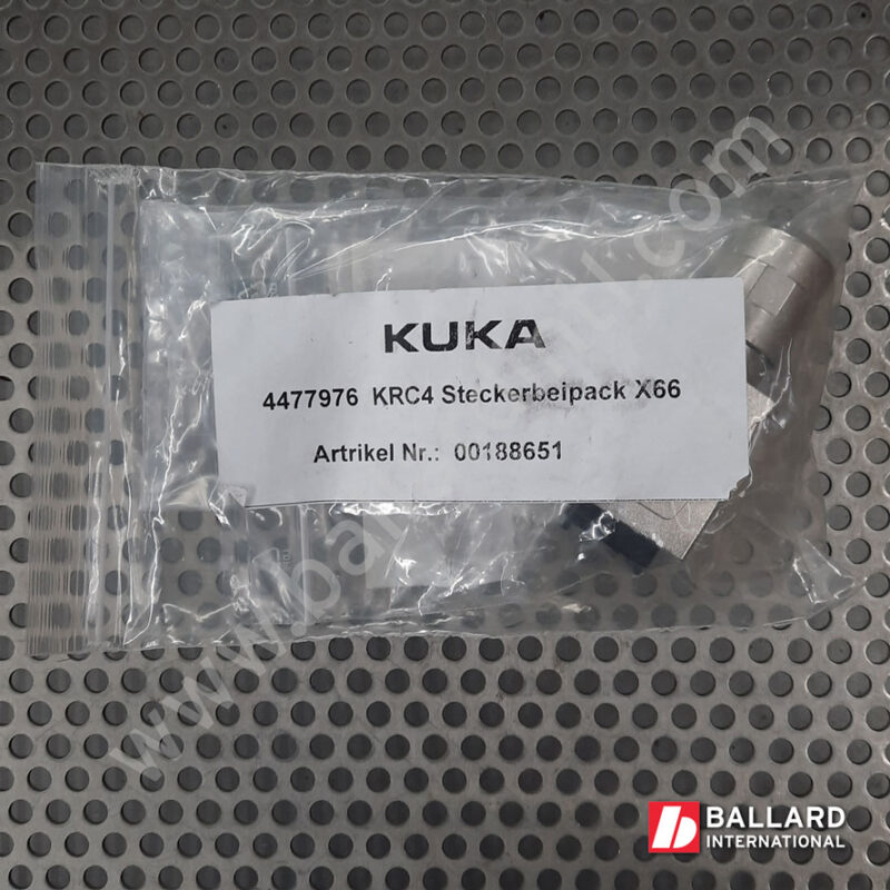 00-188-651 KUKA connector bypack X66 for KRC4 robot controllers