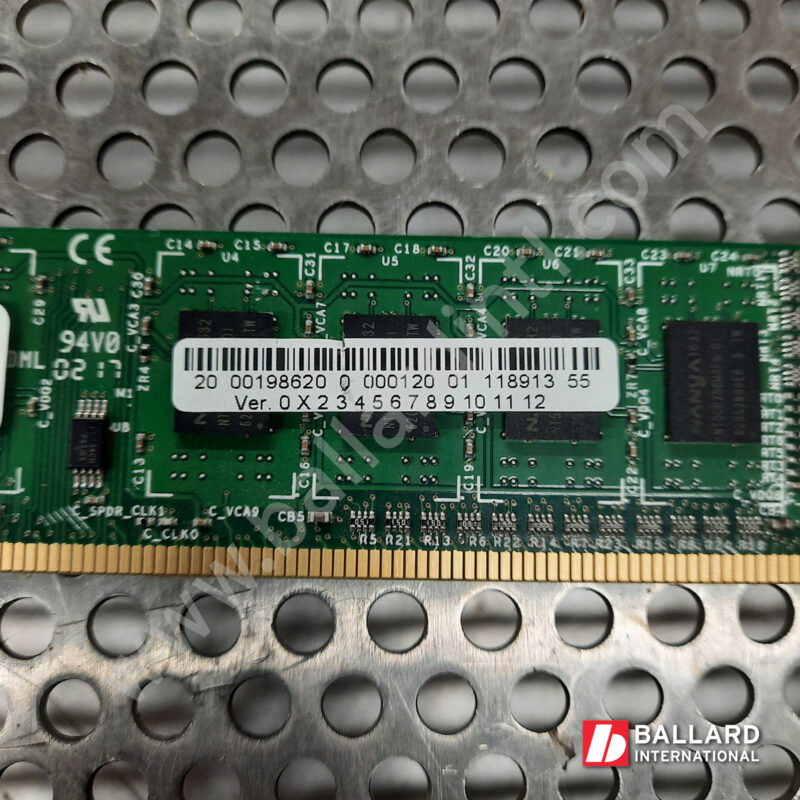 KUKA 00-198-620 2GB RAM Memory Board DIM D3-1600 DDR3 for use with the Control PC for the KRC4 controller, smallsize and compact controllers