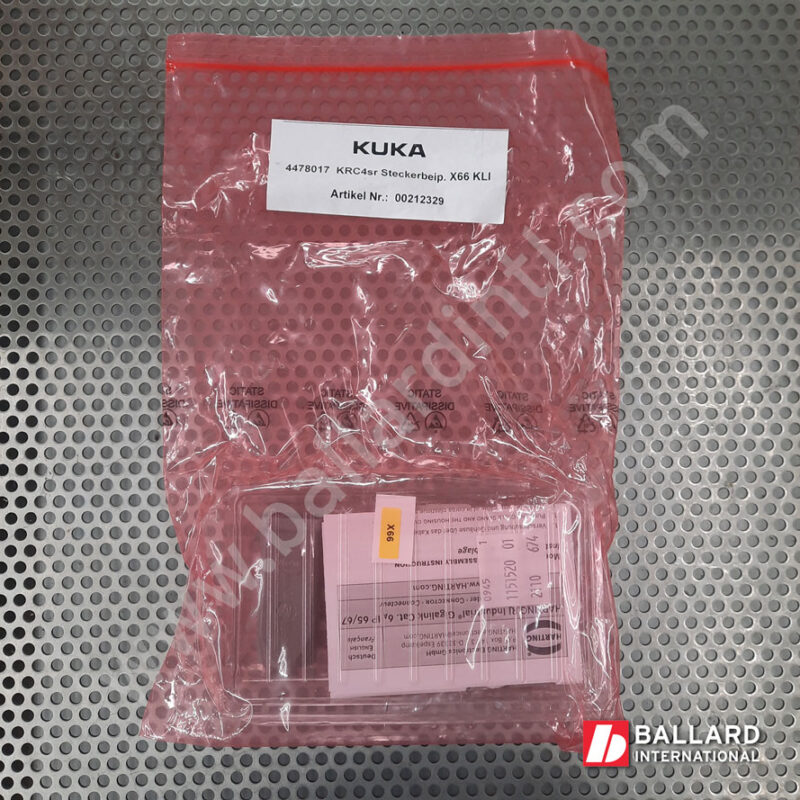 00-212-329,-X66-KLI plug package for KUKA KRC4 controllers