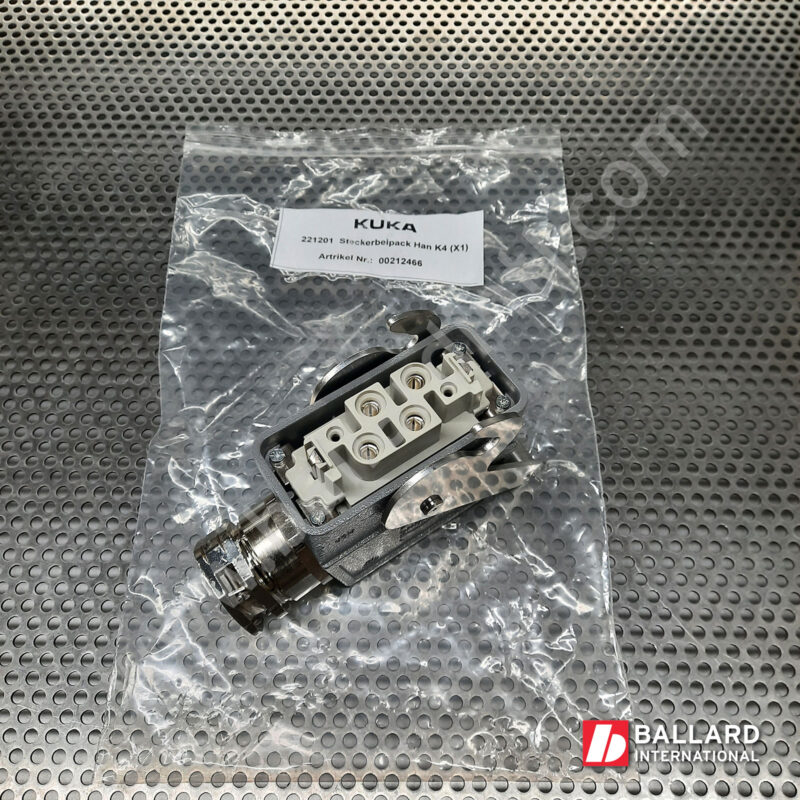 00-212-466 KUKA X1 Connector Bypack HAN for KRC4