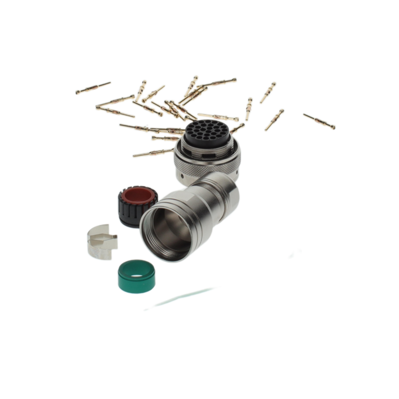 KUKA 00-273-312 Connector Bypack, Male X96 28 pin male connector and cable gland assembly