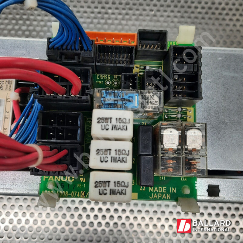 A05B-2502-C400-(3) FANUC E-Stop Unit for R30iA B Cabinet, with A20B-1008-0740 E-Stop PCB